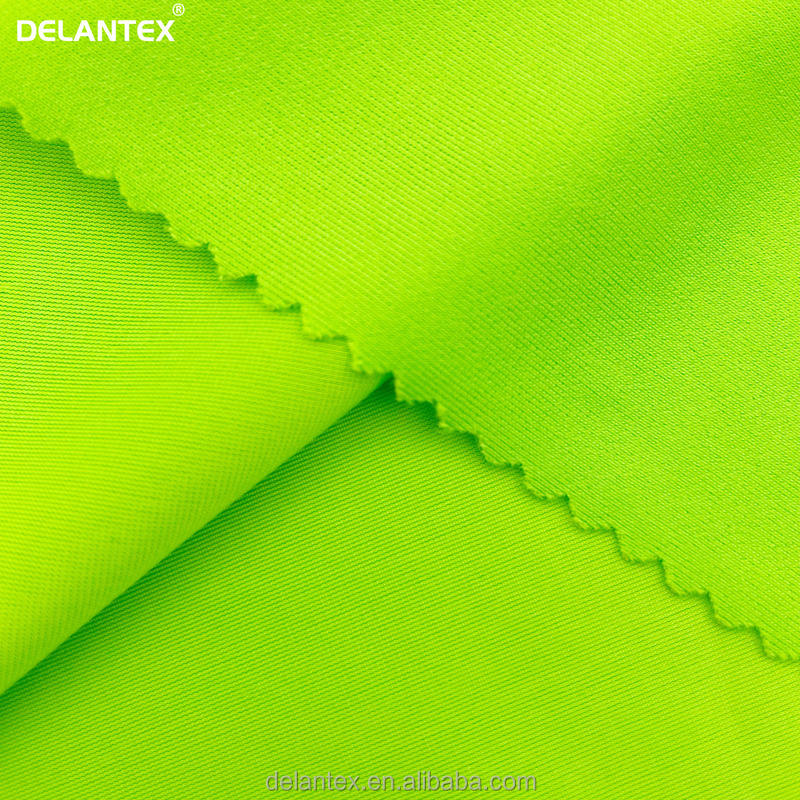 Delantex 85%polyester 15%spandex Fluorescent Green Swimsuit Fabric Can Be Customized to Specific Specifications