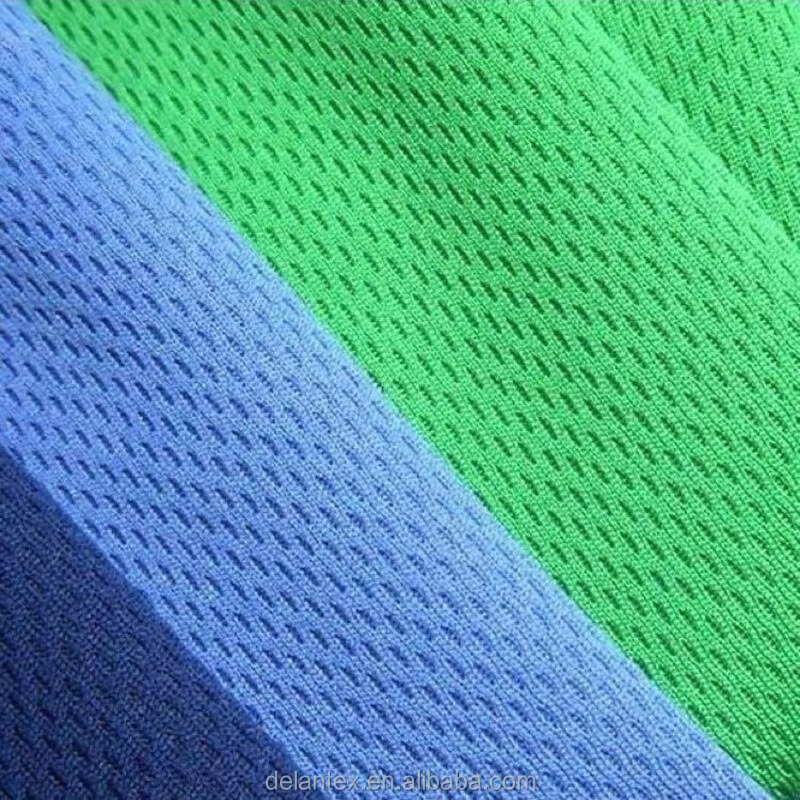 Delantex Bird Eye Mesh Polyester Fabric for Basketball Jersey