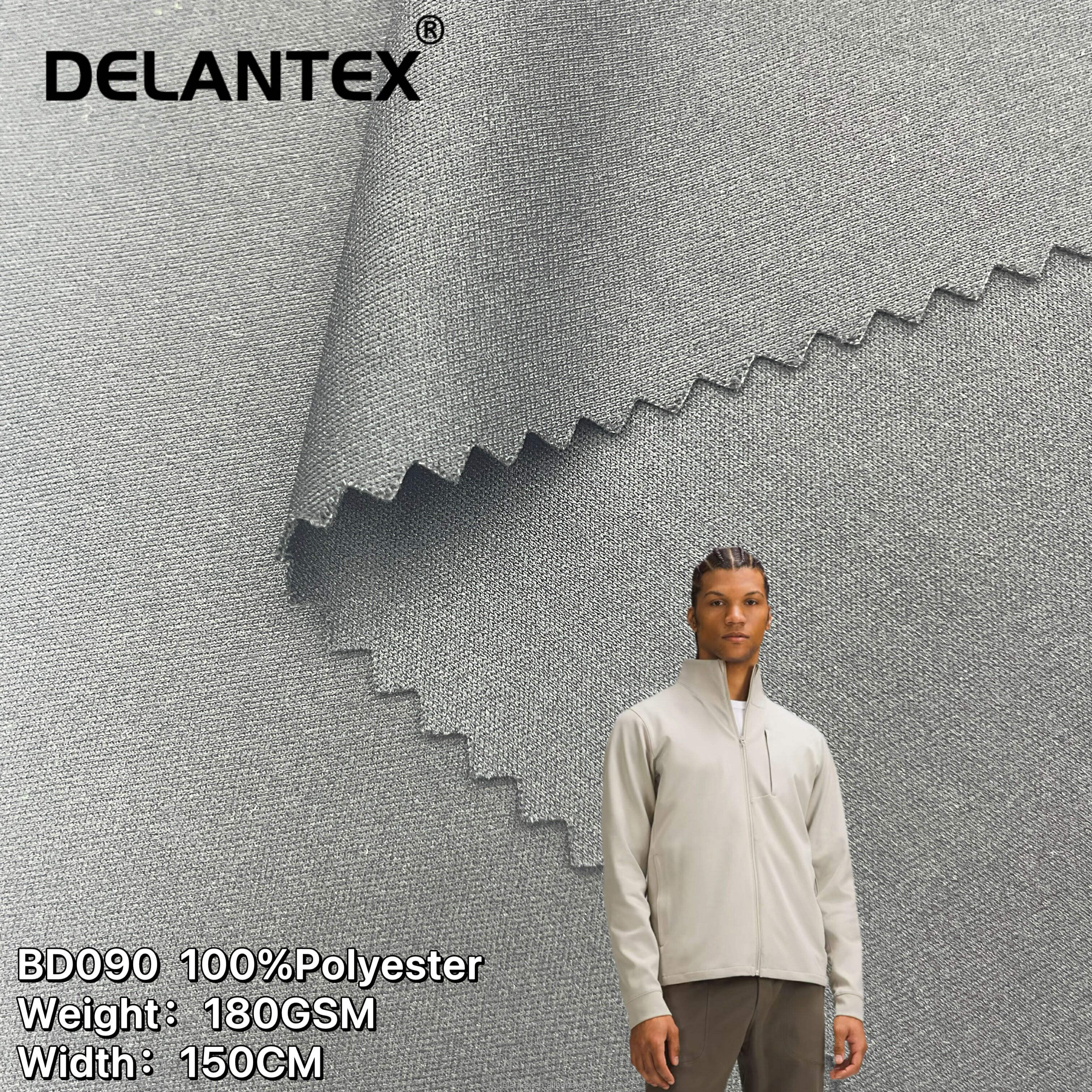 Delantex 30D/24f 3 in 1 Interlock Sunshine Bonded Fabric by the Metre