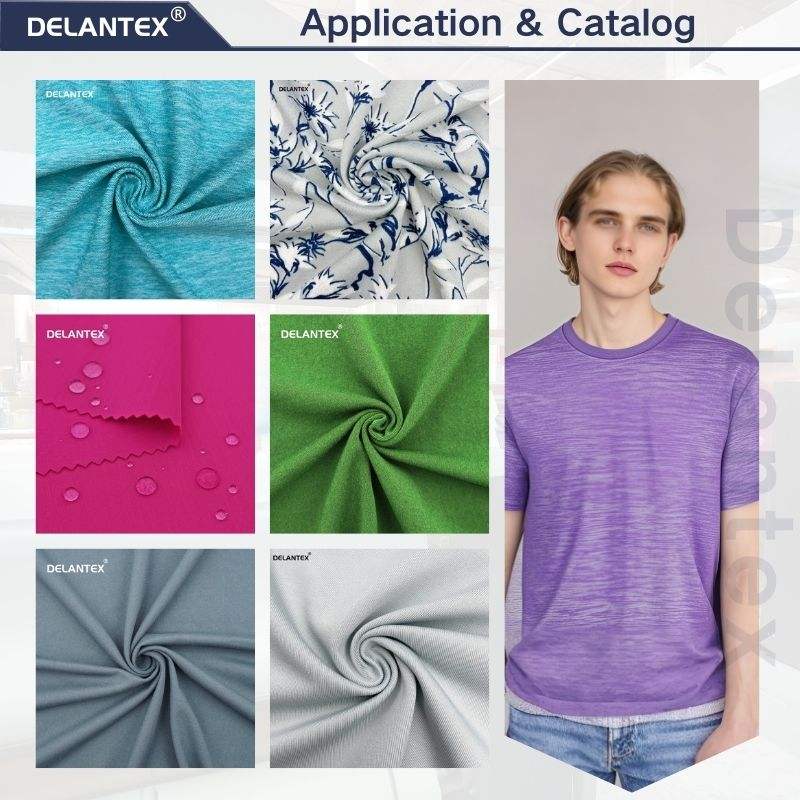 Delantex High Quality Quick Dry Cation Yoga Fabric 165cm 195gsm