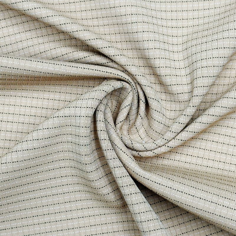 Delantex rib nylon polyester spandex fabric for polo shirt free sample