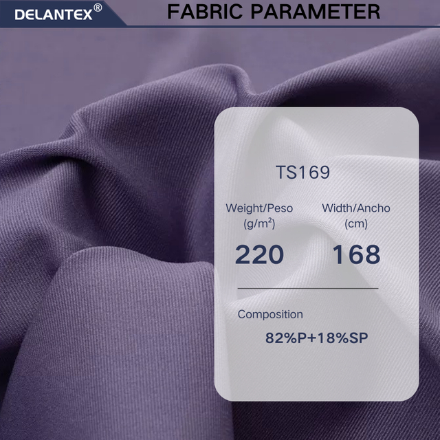 Delantex Top Knit Fabric Weft Stretch Fabric 220gsm 168cm Made Spandex for Yoga Shape Wear Wear