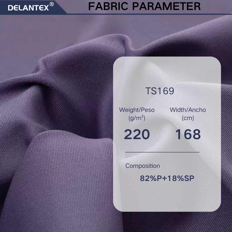 Delantex Top Knit Fabric Weft Stretch Fabric 220gsm 168cm Made Spandex for Yoga Shape Wear Wear