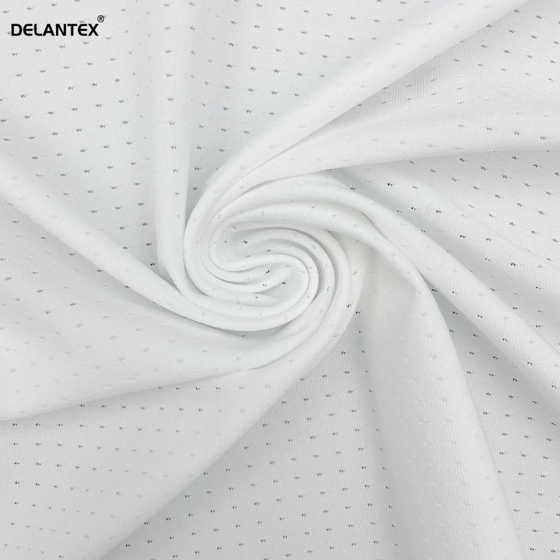 Delantex Top Quality Soccer Uniform Butterfly Dryfit Sport Mesh Fabric for Sublimation Free Sample