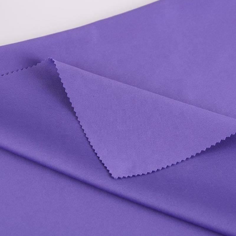 Delantex Chinese Supplier Custom Design Solid Polyester Super Techno Scuba Fabric for Garment