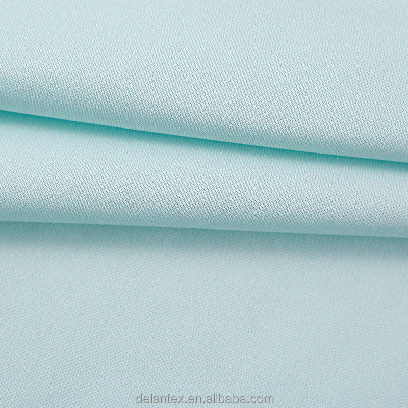 High-Quality 100d/144f 100% Polyester Weft Knitted Interlock Fabric