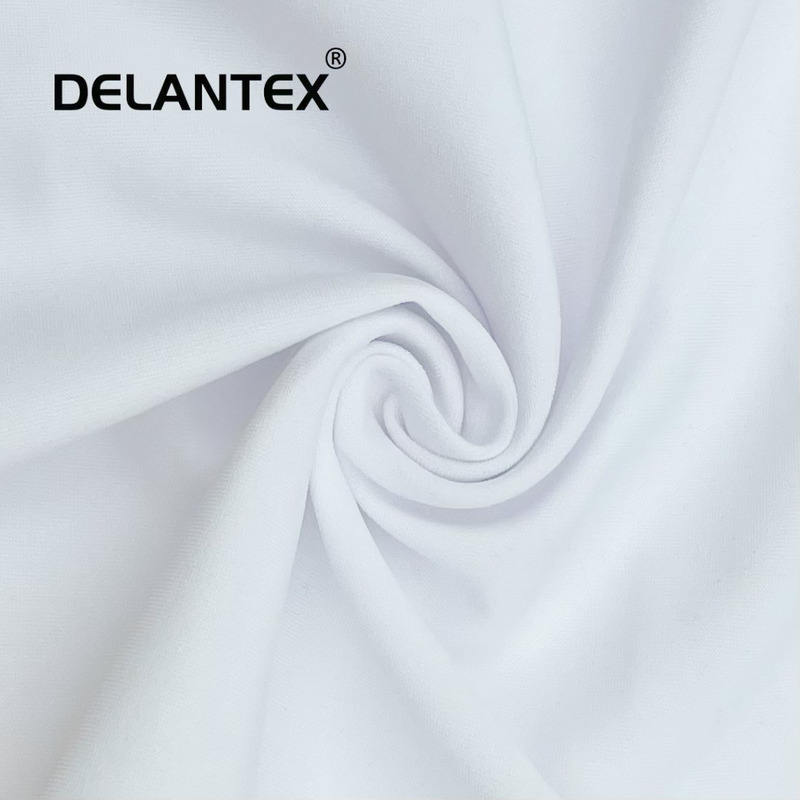 Delantex Scuba Fabric Solid Color Air-Layer Scuba Fabric 220GSM Plain Dyed for Garment