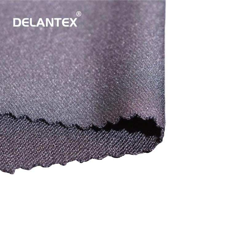 Delantex 130gsm 200gsm 250gsm Good Quality Spandex Knit Satin for Skin Collection 88% Polyester 12% Spandex Yoga Sports Fabric