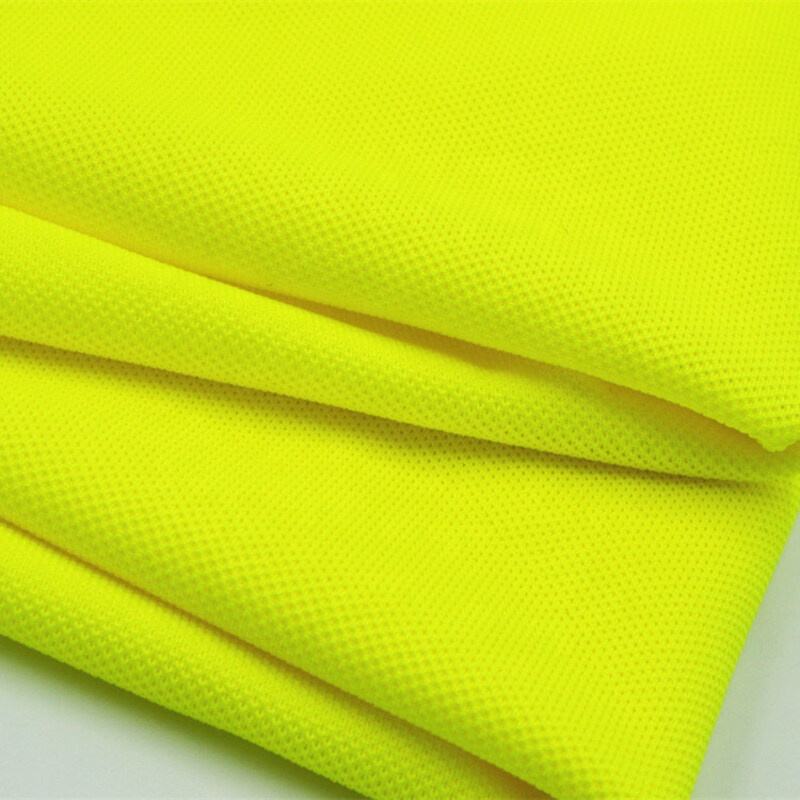Delantex 100% Polyester Pique Fabric for Jersey T-Shirt Polo Free Sample