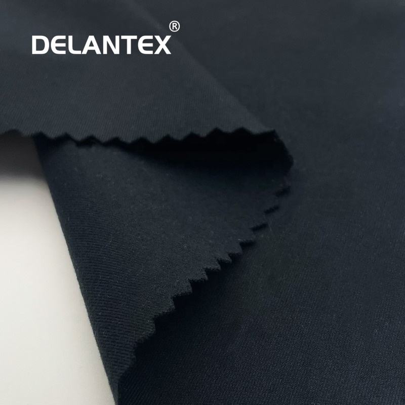 Delantex New Designer Stretch Fabric Knit 4 Way Stretch 80%Polyester 20%Spandex Fabric for Sports Wear Free Sample