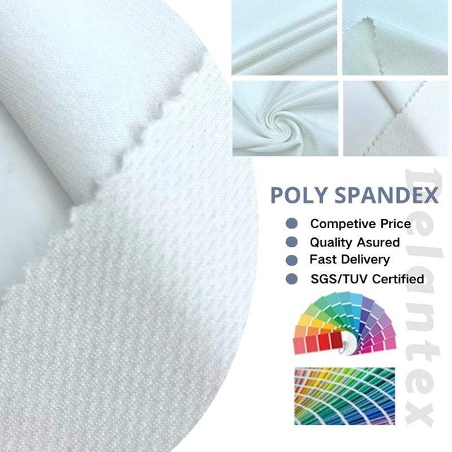 Delantex 100% Polyester PD POLY Solid Dyed Frivolous Breathable Perforated Knit Bird Eye Mesh Fabric Quick Dry Outdoor Garments