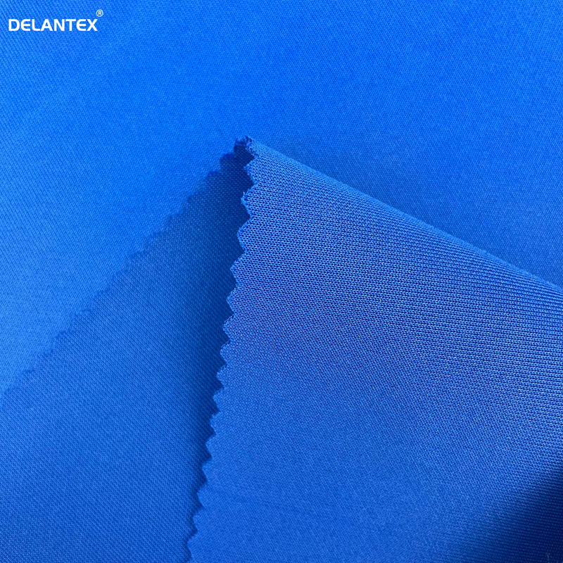 Delantex 95 5-Poly Spandex Stretch Scuba Fabric for Girls School Uniform Jacket 100% Polyester for Outdoor Use