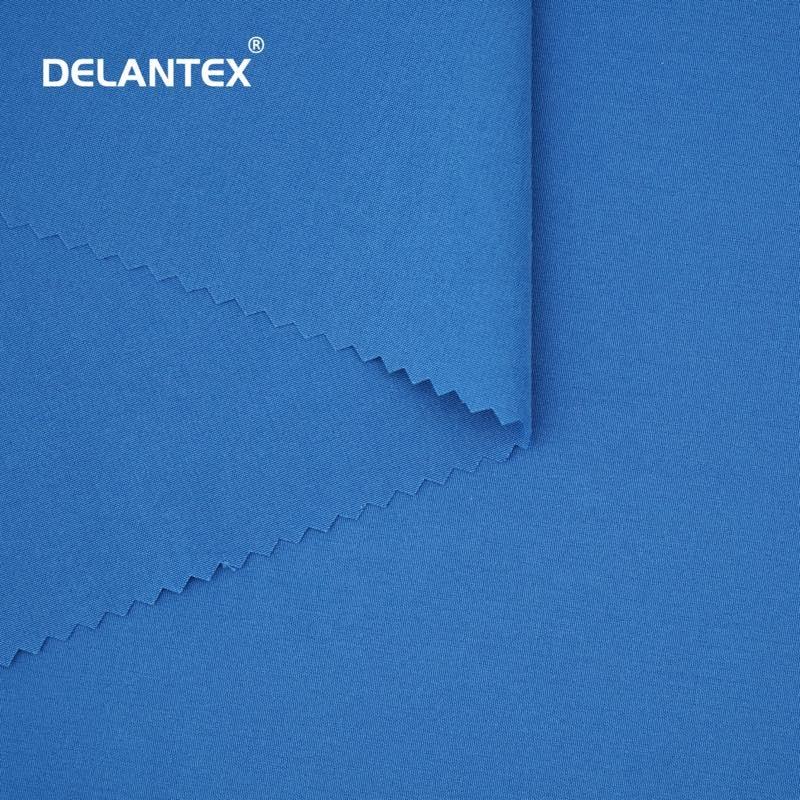 Delantex 4-Way Stretch Spandex 88% Polyester 12% Fabric 130GSM Scrub Suit Material for Outdoor & Garment & Uniform Free Sample