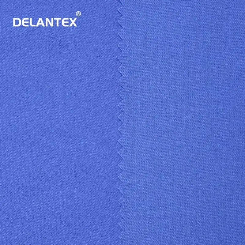 Delantex 60%Polyester 35%Rayon 5%Spandex Woven Stretch Fabric for Hiking Pants, Sports Wear, Medical Scrubs 180GSM Free Sample