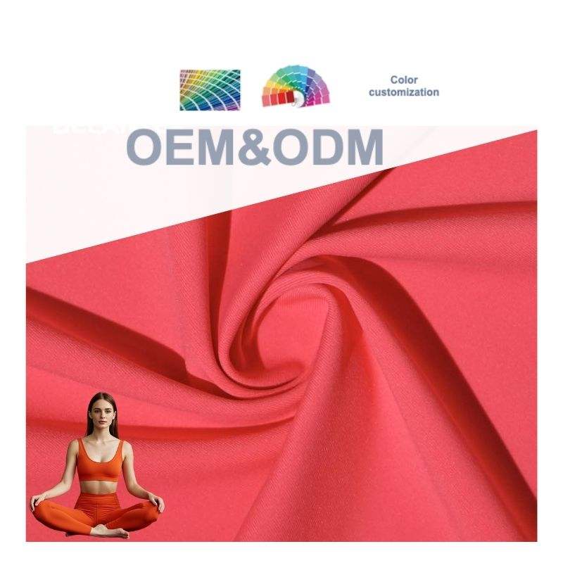 Delantex 75% Nylon 25% Spandex 4-Way Stretch Fabric Quick Dry & Soft Hand Feeling for Pants & Sports Wear for Swimwear