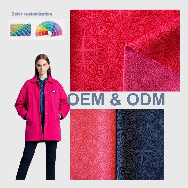 Delantex Hot Sale 3-Layer Waterproof Yarn-Dyed Four Way Stretch Bonded TPU Polar Fabric for Outdoor Jackets and Garments