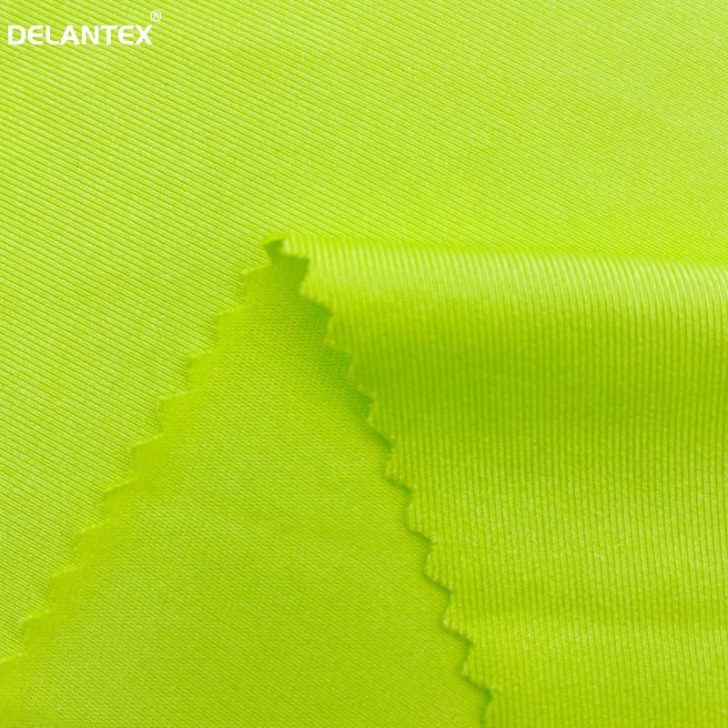 Delantex Fluorescent Green Dry Fit Semi-gloss Stretch Fabric for Beautiful Swimsuit