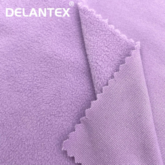 Anti-Pilling 100% Polyester DTY Micro Polar Fleece Fabric Tela for Clothing