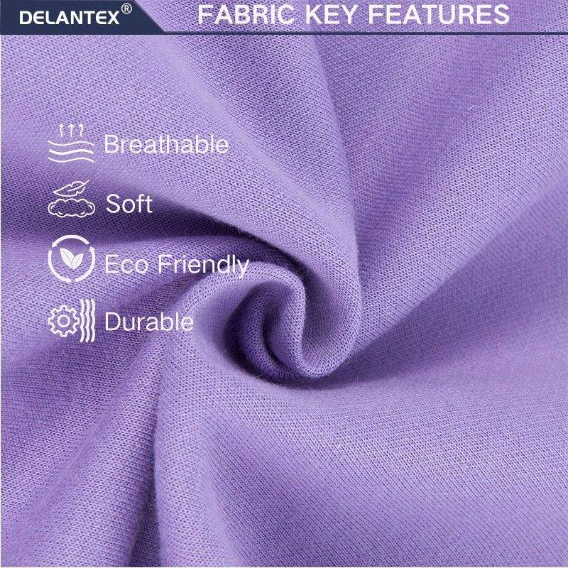 Delantex Scuba Fabric Spandex Fabric 95% Polyester 5%Spandex Elastic Scuba Sandwich Healthy Fabric for SportsWear