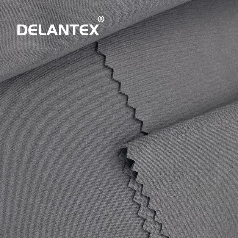 Delantex Polyester 77% Polyester Spandex 23% Soft Fabric for Yoga Pants