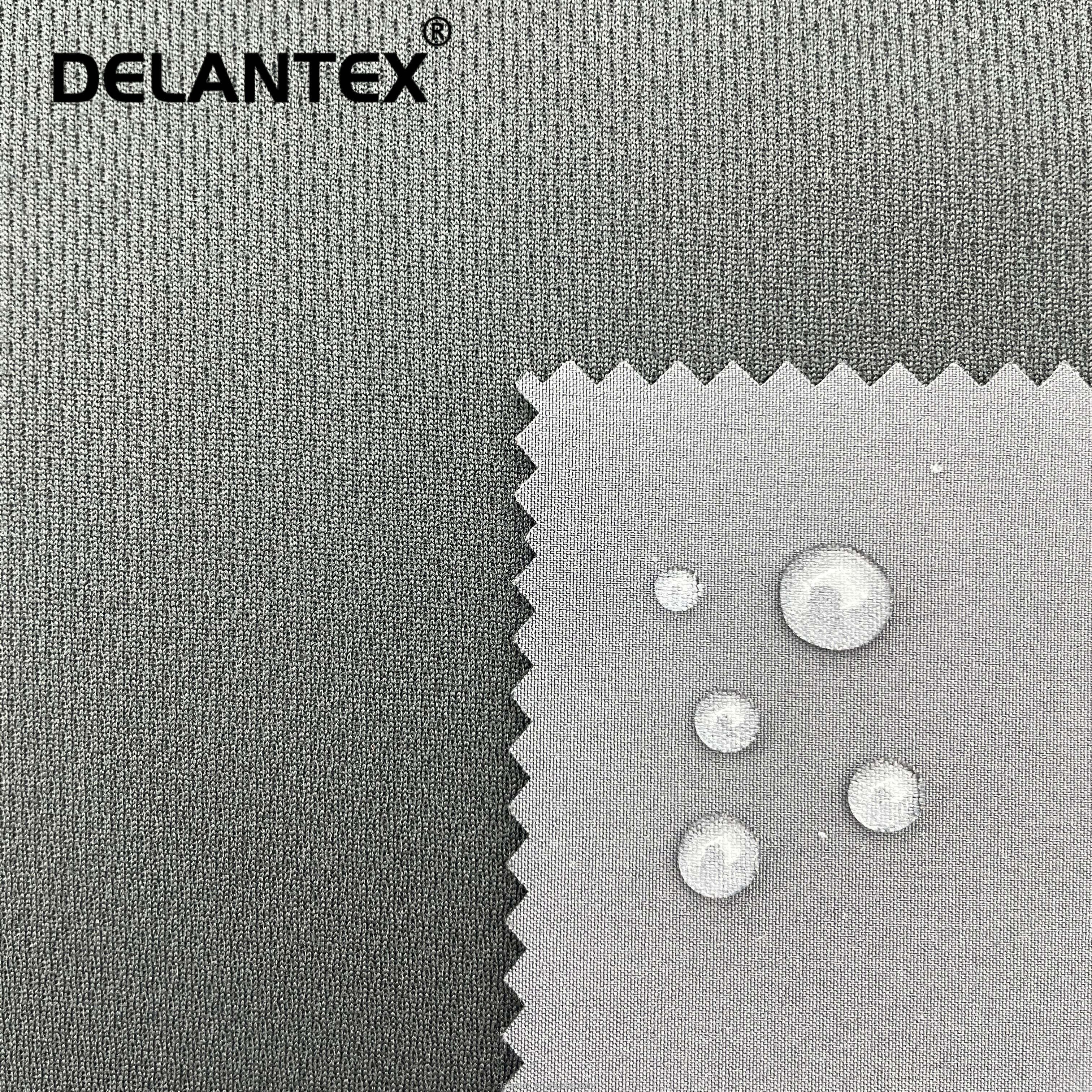 4-Way Stretchable Solid Color 100% Polyester Softshell Waterproof Bird Eye Mesh Fabric for Outdoor Use & Garments for Girls