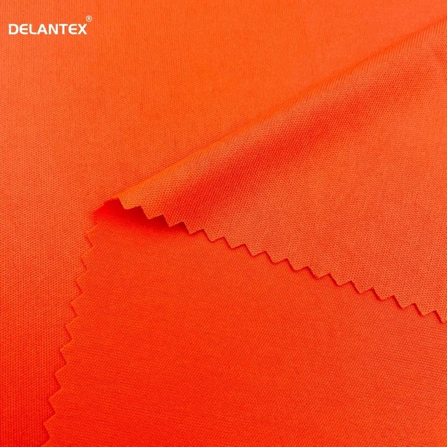 Delantex Manufacture 100%Polyester Bombay Microfiber Stretchy Moisture Wicking Polyester Softball Fabric