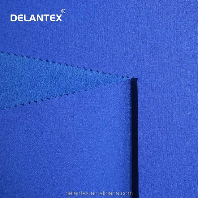 Delantex Top Sale 100% Polyester Softshell Fleece Fabric Sport Fabric Tela Softshell for Prendas Garments