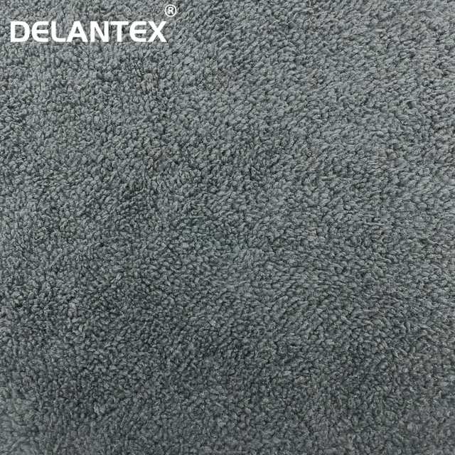 Delantex Customize Design Printed Polar Fleece Sherpa Bonded Fabric for Winter Coat Jacket