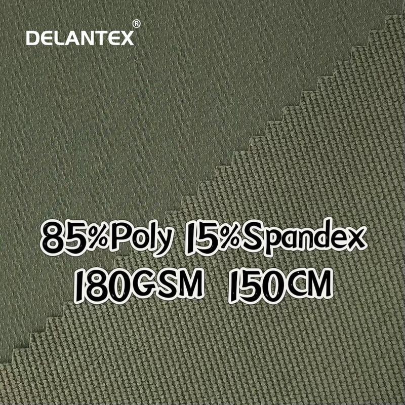 Delantex 85% Polyester 15%Spandex 300d Double Chain Jacquard Four Way Stretch Fabric