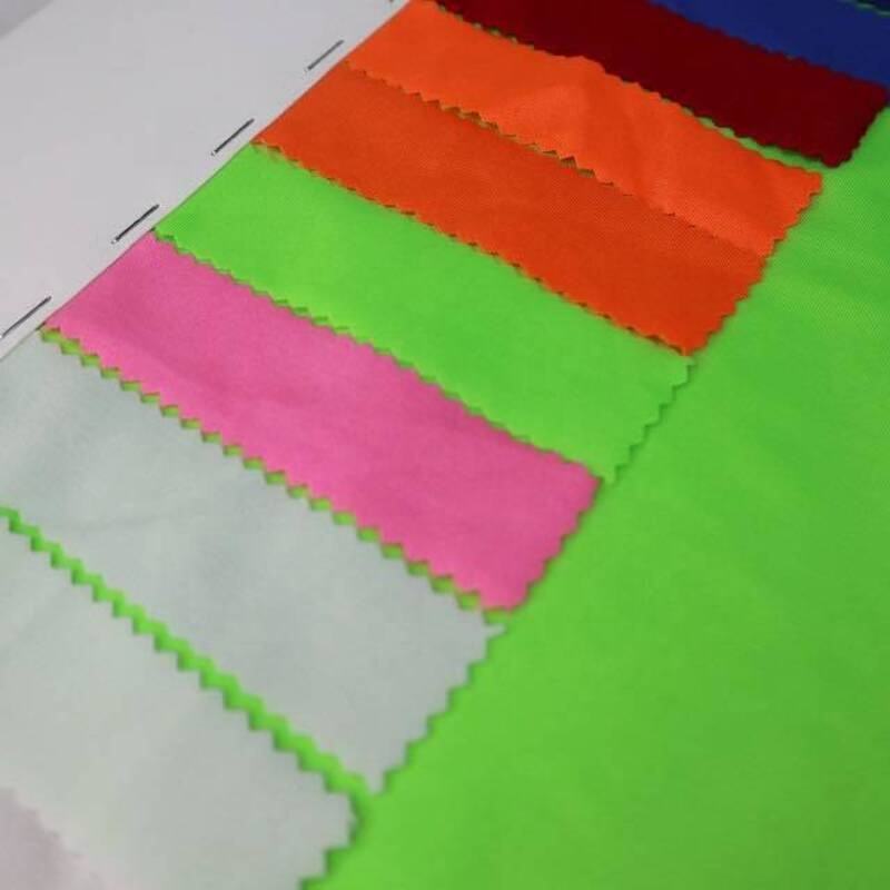 190GSM Shiny Polyester Spandex Knit Fabric for Party Dress