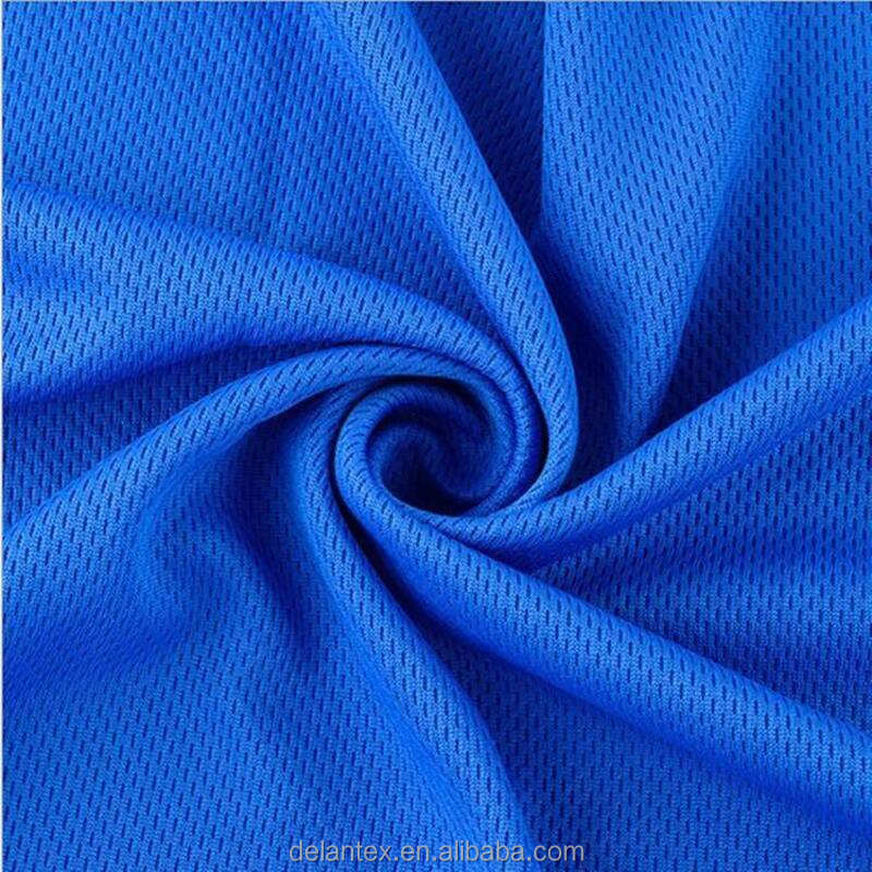 100 Polyester Bird Eye Mesh Micro Pique Telas Textiles Fabrics