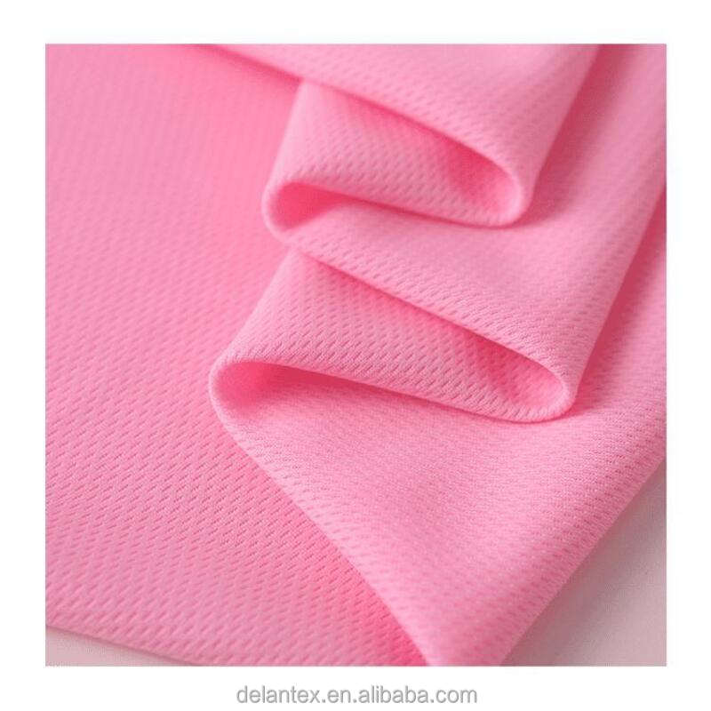 Delantex Micro Pique Fabric Bleached White Fabric for Sublimation