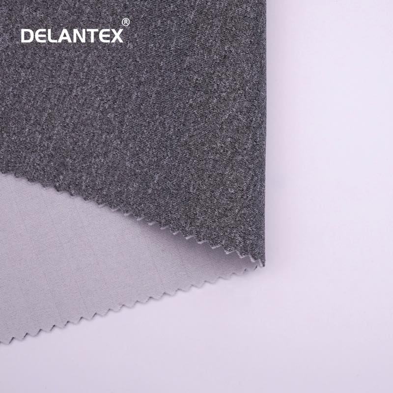 Delantex Elastic Double Layer scuba Knit Fabric , Bonded Knitted Fabric
