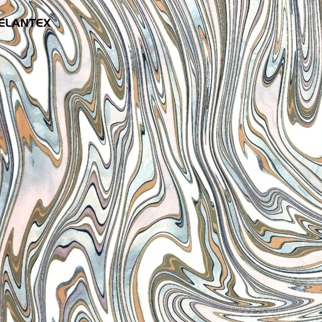 Delantex Digital Printing Polyester Spandex Stretch Leggings Sports Dry Fit Brushed Fabric