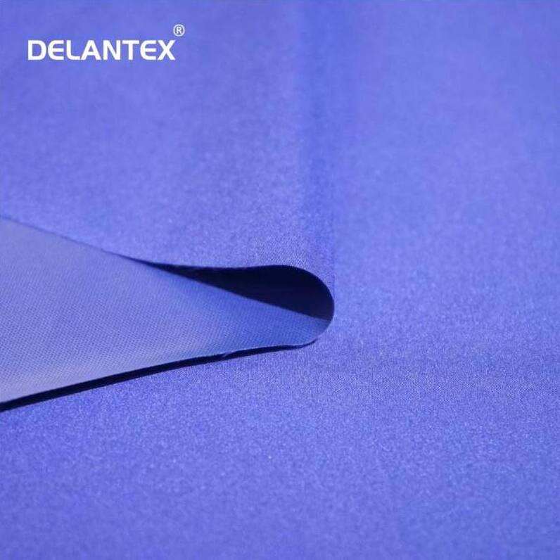 Delantex Wholesale 100%Polyester Softshell Waterproof Breathable Bonded Fabric Laminated TPU Film