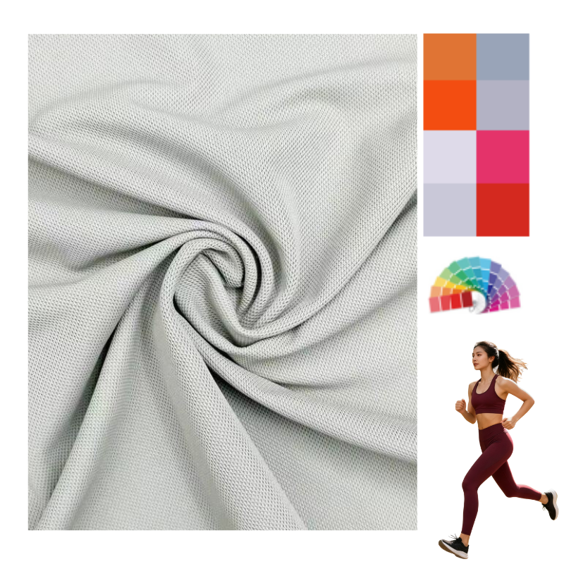 Delantex 88%mylon 12%spandex Material Yoga Fabric Soft and Comfortable to the Touch