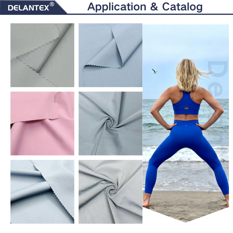 Delantex Made in China Knitted Yoga Fabric 135cm 160gsm