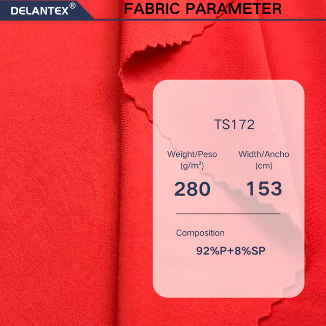 Delantex 153cm 280gsm Professional Production and Manufacturing of High-quality Women's Clothing Fabrics