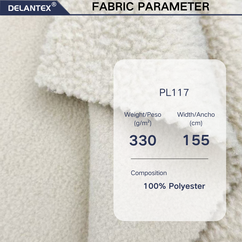 Delantex Winter Windproof Jacket Inner Lining Fabric 155cm 330gsm