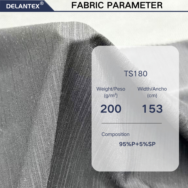 Delantex 95%polyester 5%spandex Spandex Fabric Sportswear Quick Dry Fabric