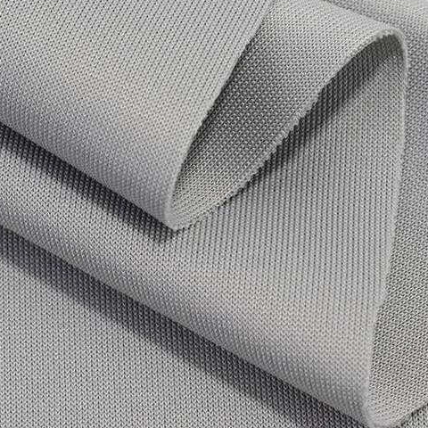 Delantex Scuba Fabric Stock OEM Stretch Polyester Spandex Knitted air Layer Fabric for Garment