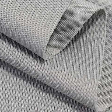 Delantex Scuba Fabric Stock OEM Stretch Polyester Spandex Knitted air Layer Fabric for Garment