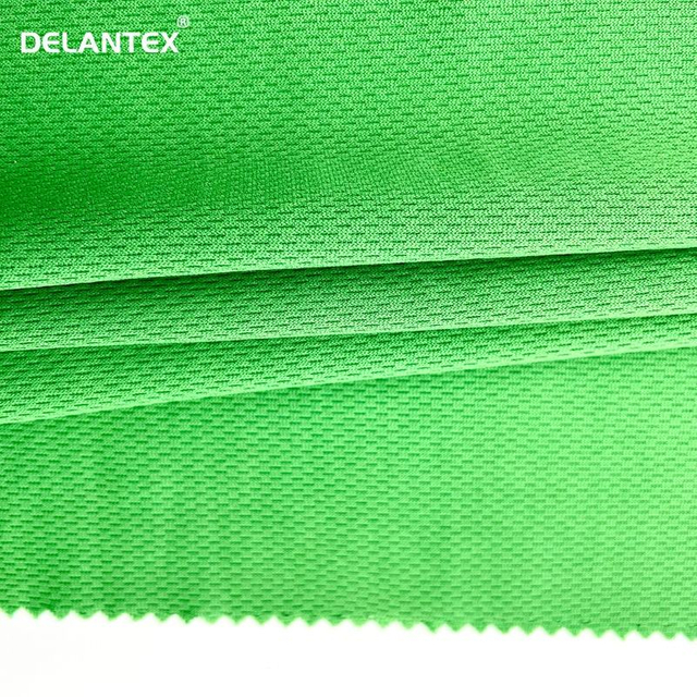 Delantex Polyester Micro Pique Bleached Optical White Fabric with Anti Yellow for Printing