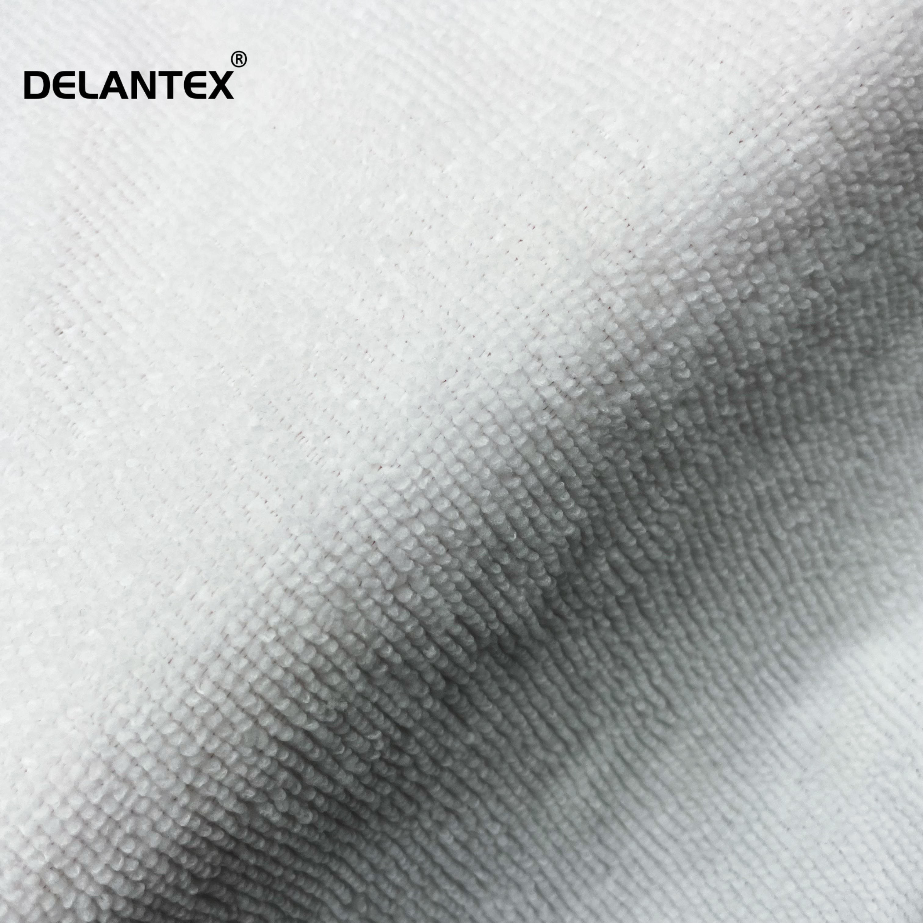 Delantex Super Soft Warp Knitting Terry Towelling Fabric
