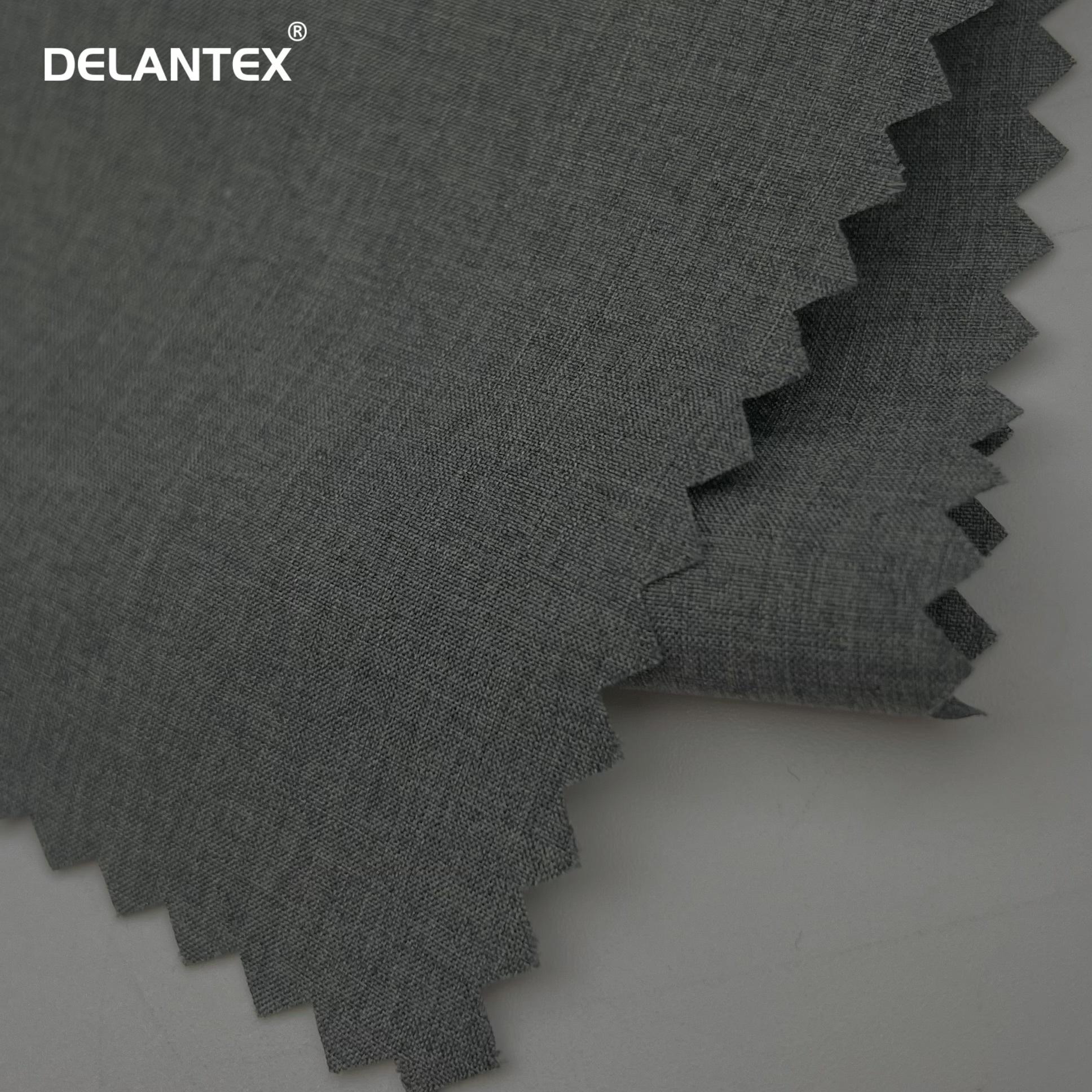 Delantex 100%Polyester Waterproof Breathable Snow Pear Spinning Cationic Woven Fabric