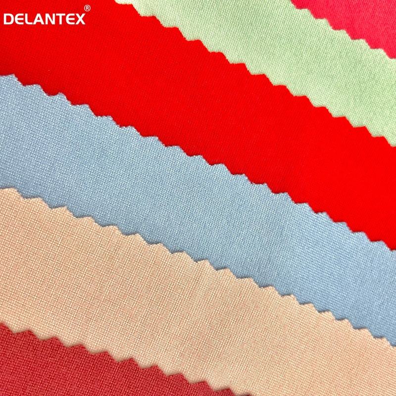 Delantex Manufacture Garment 150GSM Dty Double Sided Brushed Stretch Jersey Fabric with Good Price