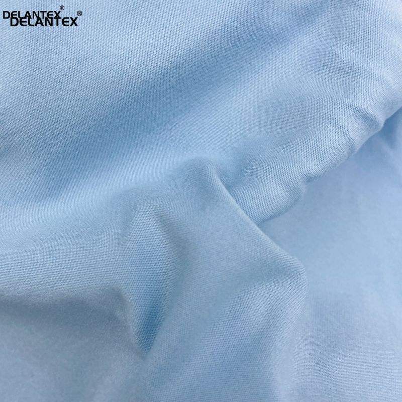 Delantex Hot Sale Skin Friendly Double Brushed Polyester Spandex Elastic Jersey Fabric for Sportswear