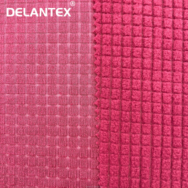 Delantex Micro Polar Plush Fleece Fabric for Hoodie and Home Textile