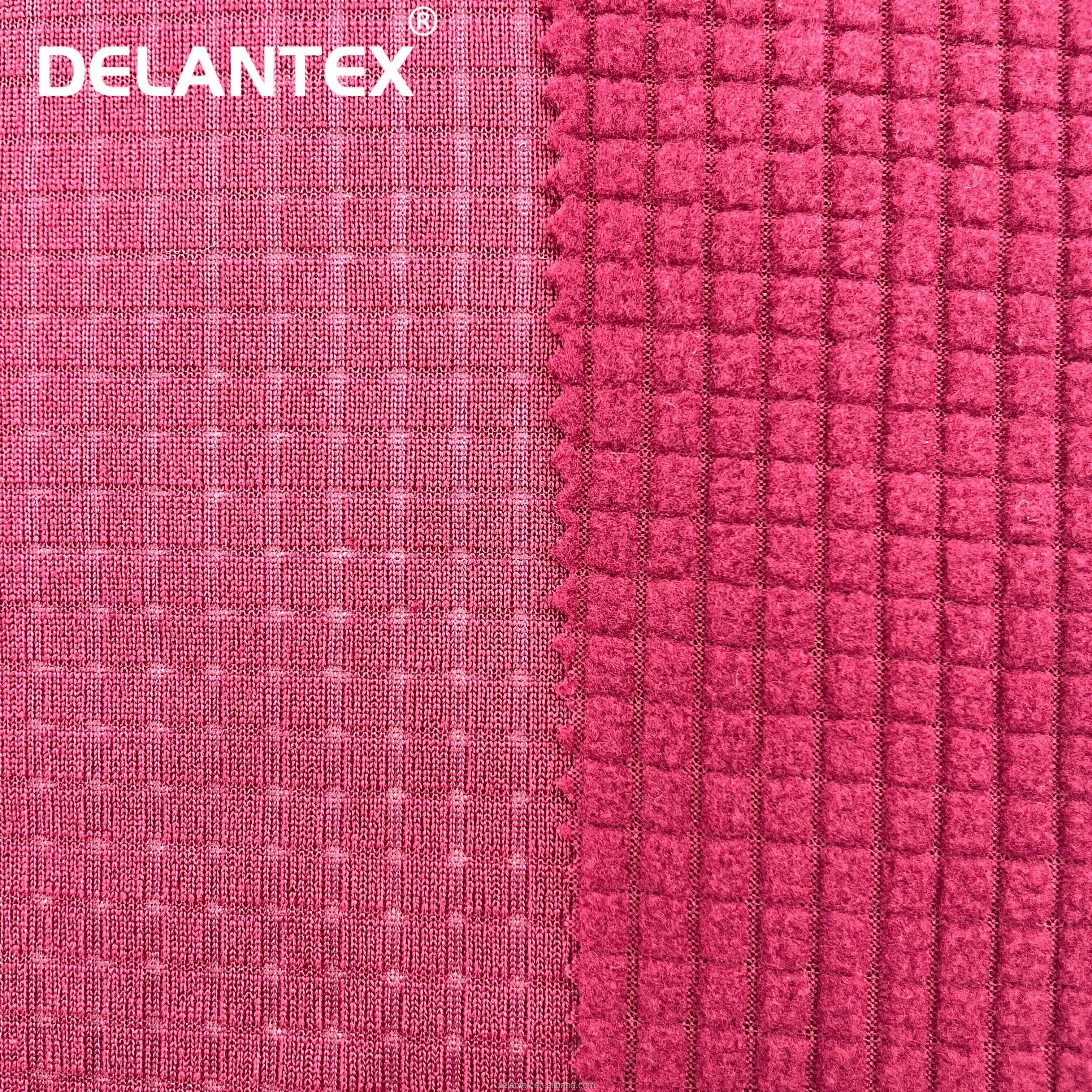 Delantex Micro Polar Plush Fleece Fabric for Hoodie and Home Textile