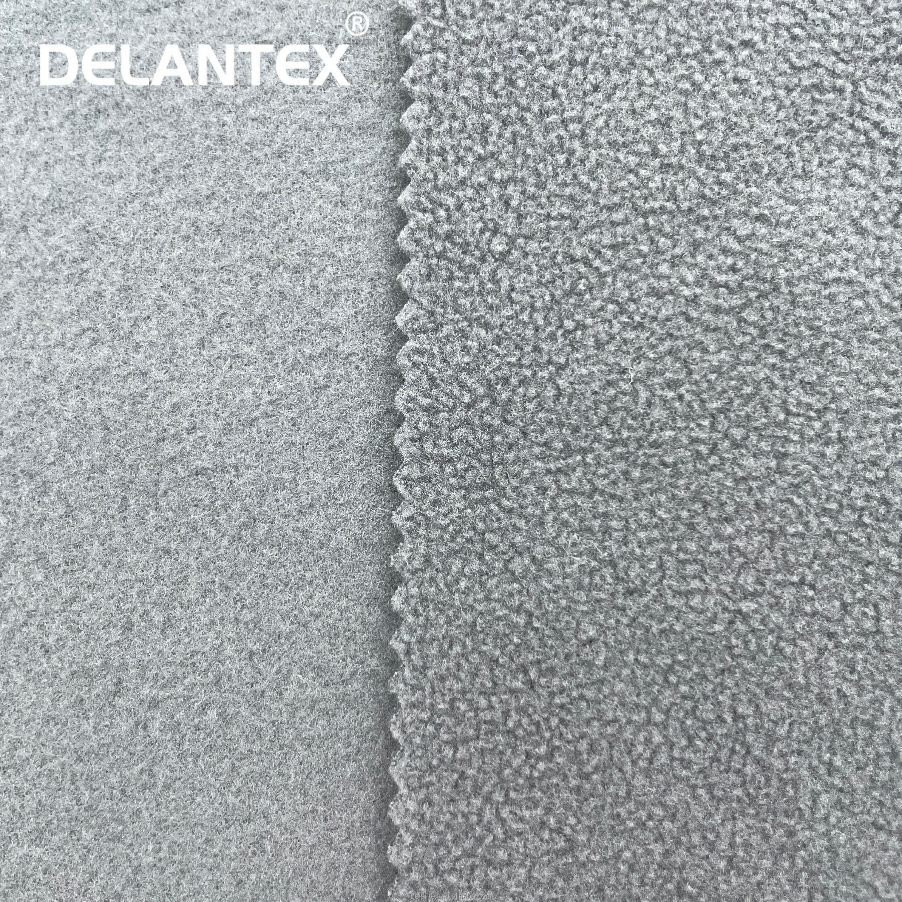Delantex 2 Sides Brushed,1 Side Anti-pilling Polar Fleece Fabric for Garment